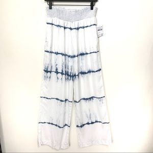 Cloth & Stone Tie Dye Wide Leg Pants NWT-L